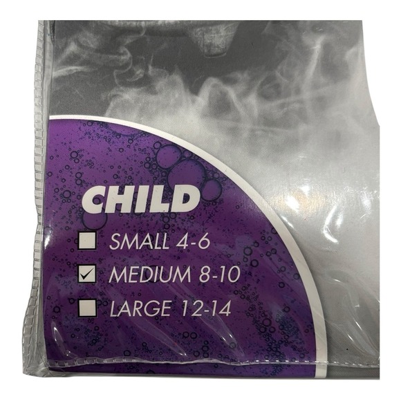 Spirit Halloween Beautiful Bat Costume Child Size Medium 8-10 Wings New Package - Picture 3 of 6